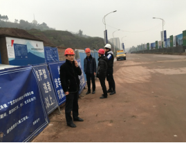 開展工地安全工作檢查，確保工程現(xiàn)場安全