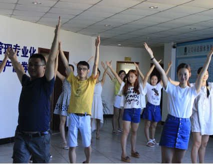 工間操活動展成效 強身健體促發(fā)展