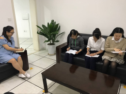 營(yíng)銷(xiāo)部：呼叫中心員工持續(xù)開(kāi)展提升業(yè)務(wù)知識(shí)培訓(xùn)