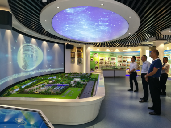 集團(tuán)公司郭彬總經(jīng)理帶隊到綿陽水務(wù)交流學(xué)習(xí)