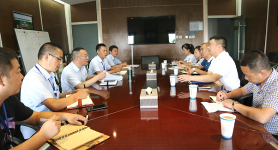 集團公司郭彬總經(jīng)理帶隊到綿陽水務(wù)交流學(xué)習(xí)