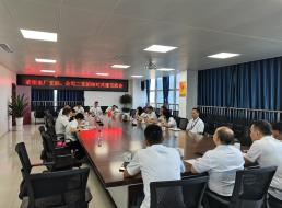 菜壩水廠支部、公司二支部召開結(jié)對共建交流會