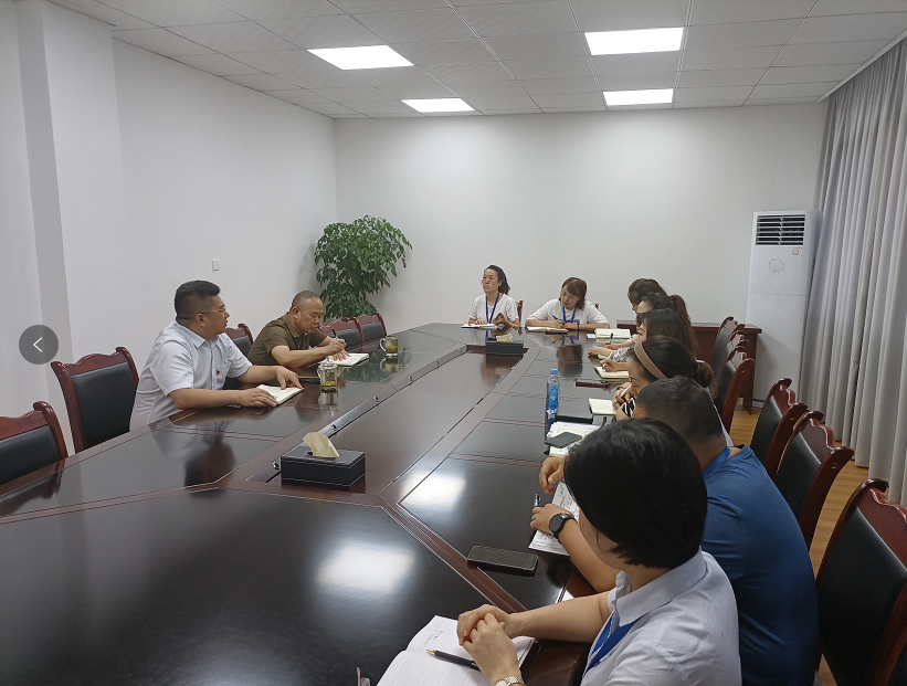 公司黨委副書記、常務副總經(jīng)理鄒成友到市場營銷部開展專題調(diào)研