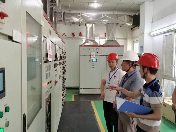 清源水務(wù)公司黨委副書記、總經(jīng)理鄒成友到臨港公司檢查安全生產(chǎn)工作